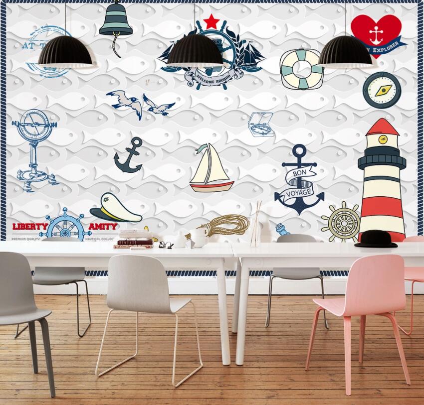 3D Steamer Cute 326 Wall Murals Wallpaper AJ Wallpaper 2 