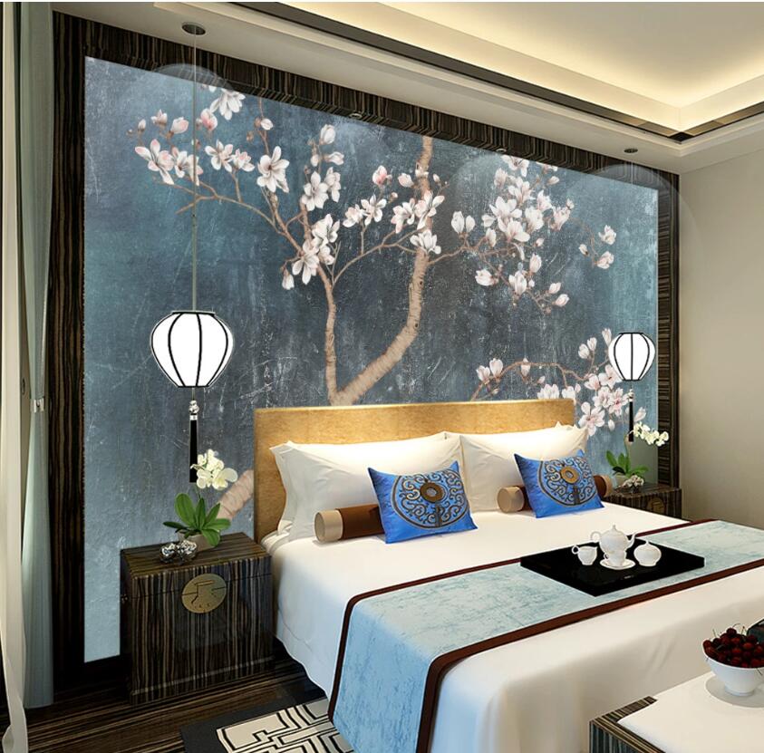 3D Lantern Flower WG953 Wall Murals