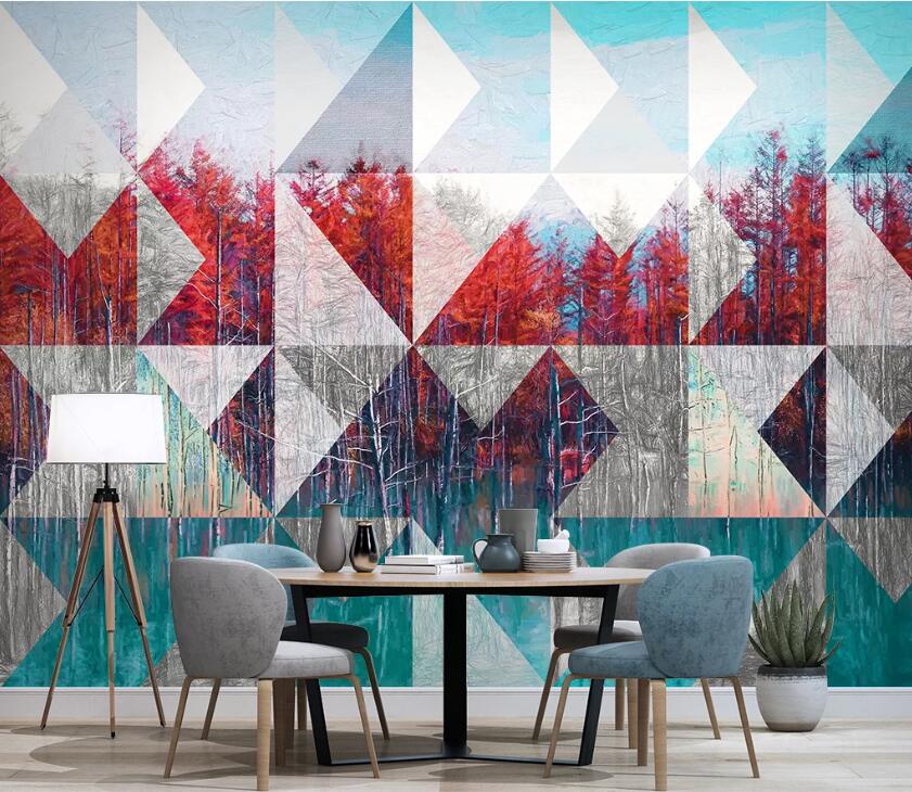 3D Maple Forest WC2644 Wall Murals