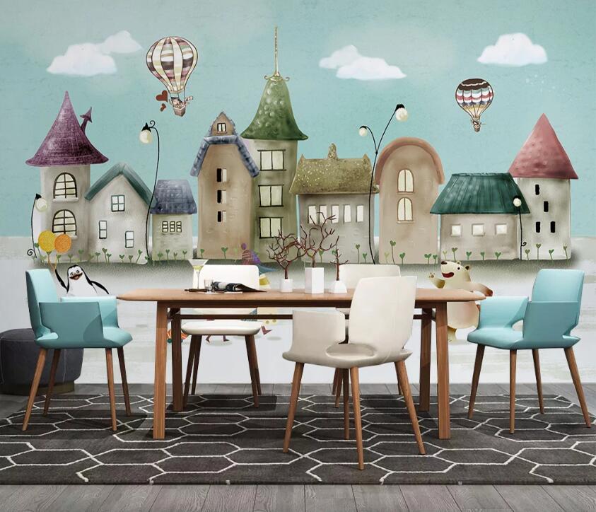 3D Lovely Castle WC44 Wall Murals Wallpaper AJ Wallpaper 2 