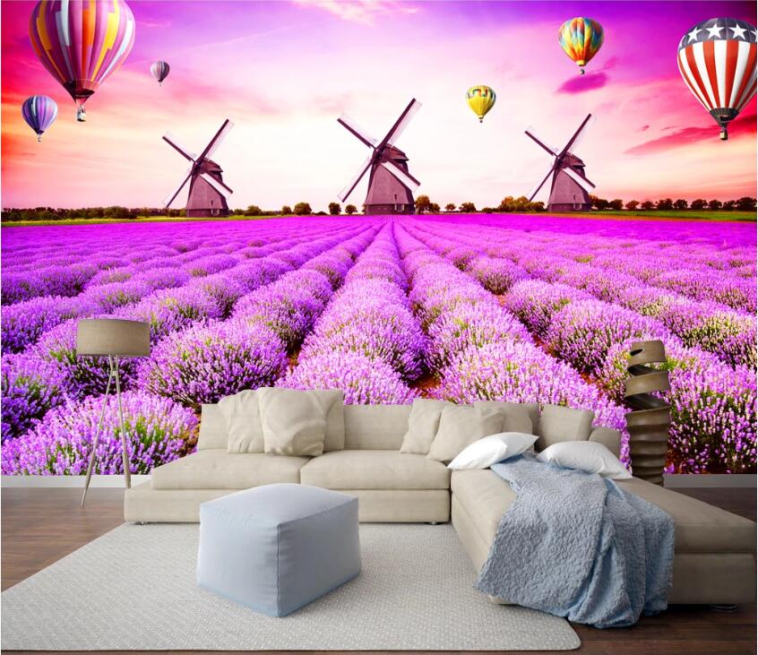 3D Purple Ocean WC63 Wall Murals Wallpaper AJ Wallpaper 2 