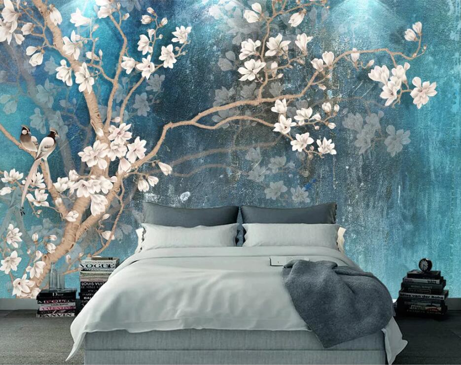 3D Plum Blossom WC1597 Wall Murals