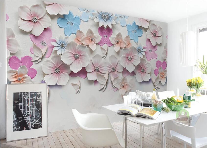 3D Decorative Fower WC1430 Wall Murals