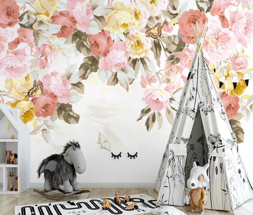 3D Dense Flower WC2649 Wall Murals