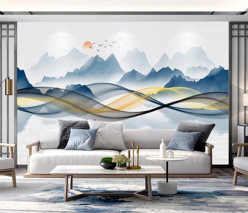 3D Group Mountain WC2588 Wall Murals