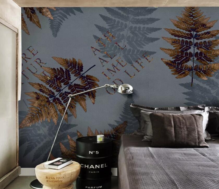 3D Maple Leaf WC2560 Wall Murals