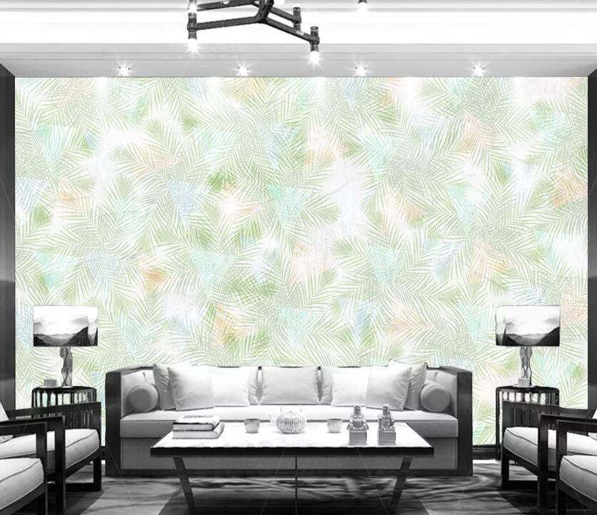 3D Leaf Shape WC2530 Wall Murals