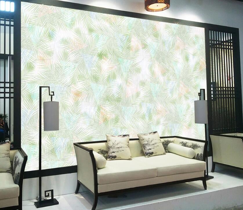 3D Leaf Shape WC2530 Wall Murals