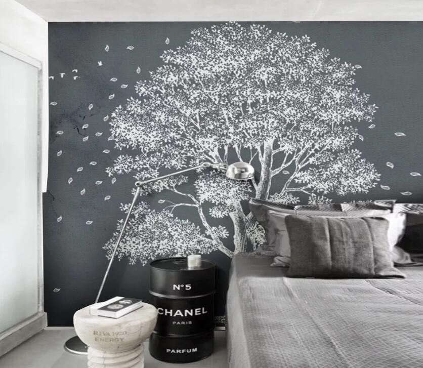 3D Dense Tree WC2398 Wall Murals