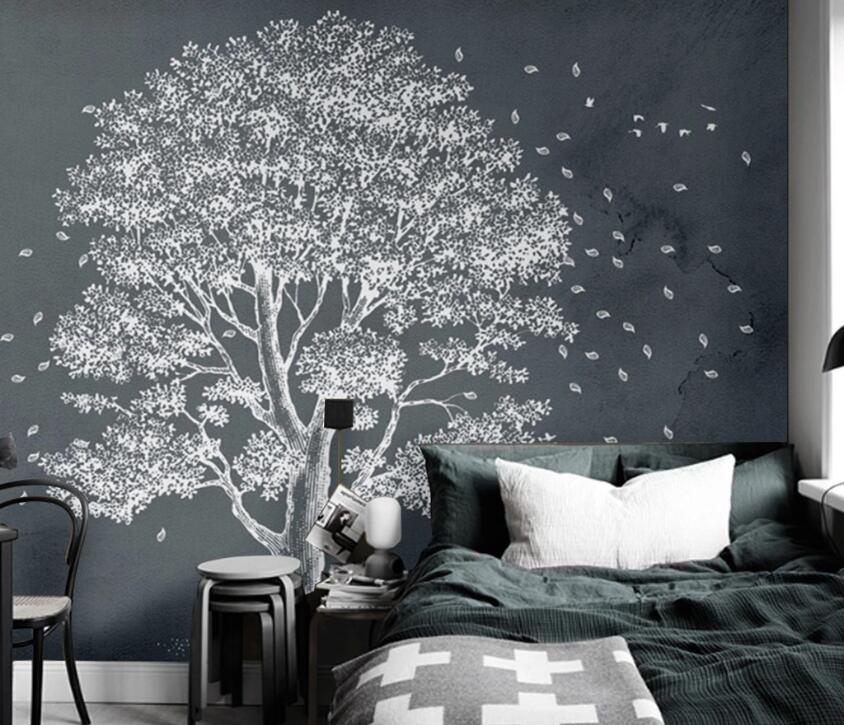 3D Dense Tree WC2398 Wall Murals