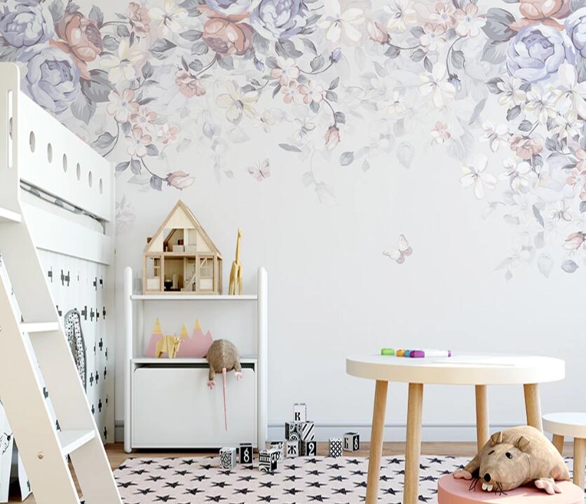 3D Fresh Flower WC2255 Wall Murals