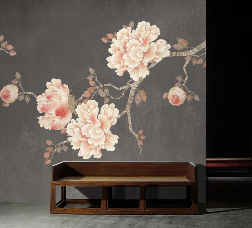 3D Flower Bone WC2248 Wall Murals