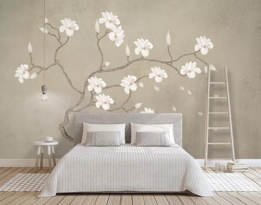 3D Branch Plum WC58 Wall Murals Wallpaper AJ Wallpaper 2 