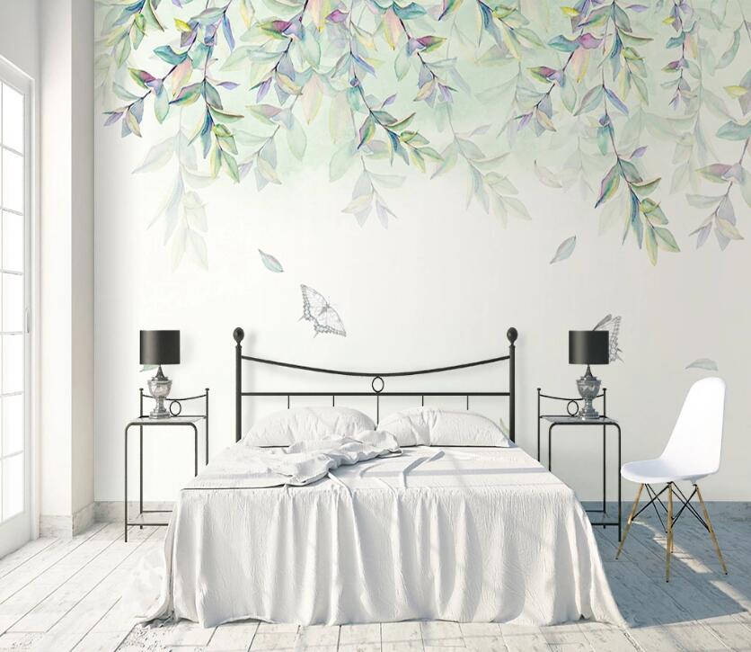 3D Vine Leaves WC2192 Wall Murals