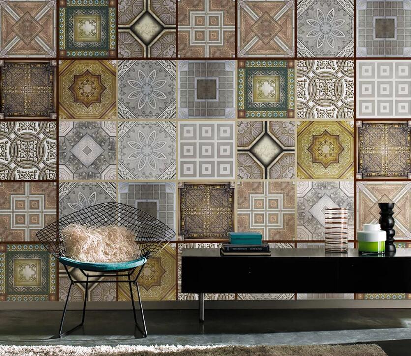 3D Geometric Patterns WC71 Wall Murals Wallpaper AJ Wallpaper 2 