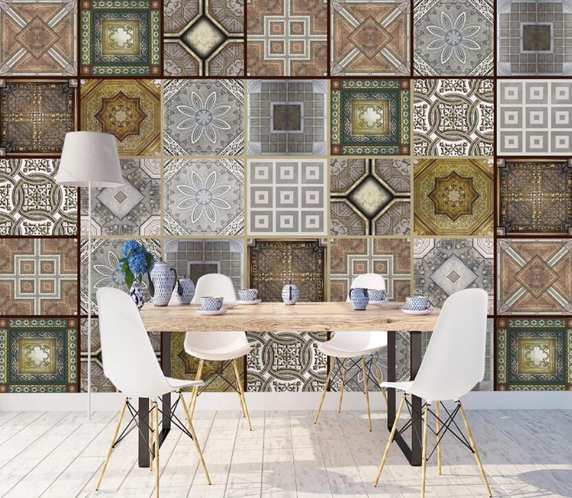 3D Geometric Patterns WC71 Wall Murals Wallpaper AJ Wallpaper 2 