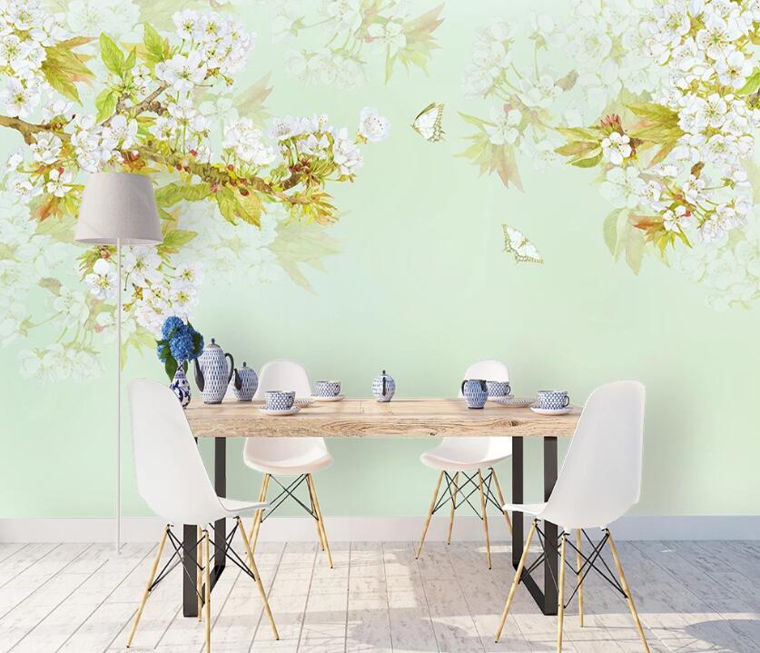 3D Fragrant Flower WC2175 Wall Murals