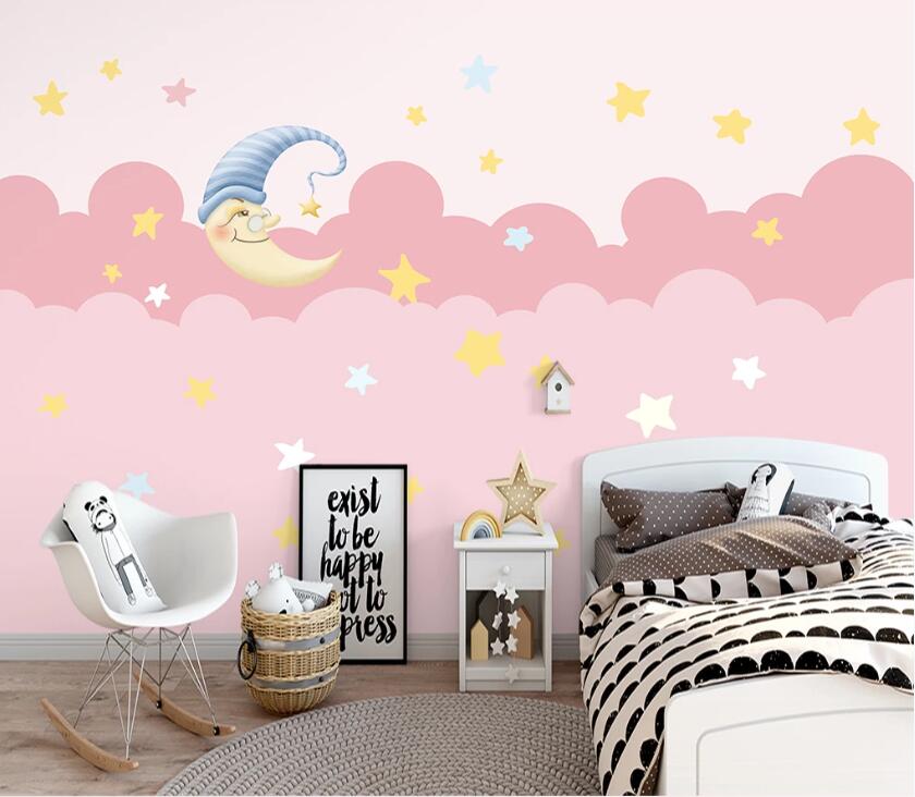 3D Meniscus Star WC2140 Wall Murals