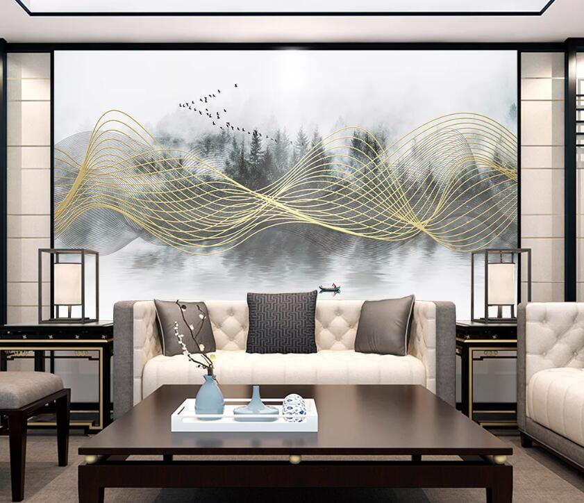 3D Forest Bird WC2114 Wall Murals