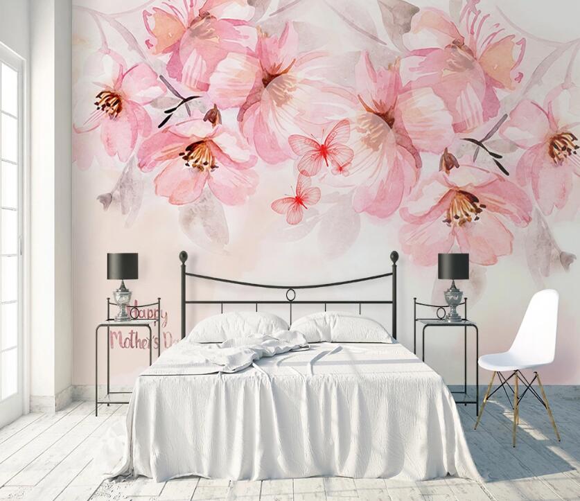 3D Peach Blossom WC1971 Wall Murals