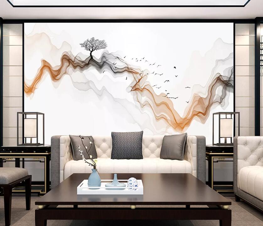 3D Color Wave WC80 Wall Murals Wallpaper AJ Wallpaper 2 