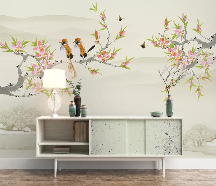 3D Tree Branch WC40 Wall Murals Wallpaper AJ Wallpaper 2 