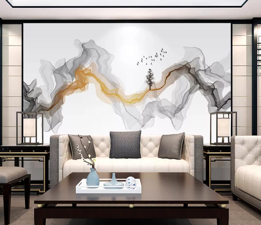 3D Ink Mess WC1853 Wall Murals