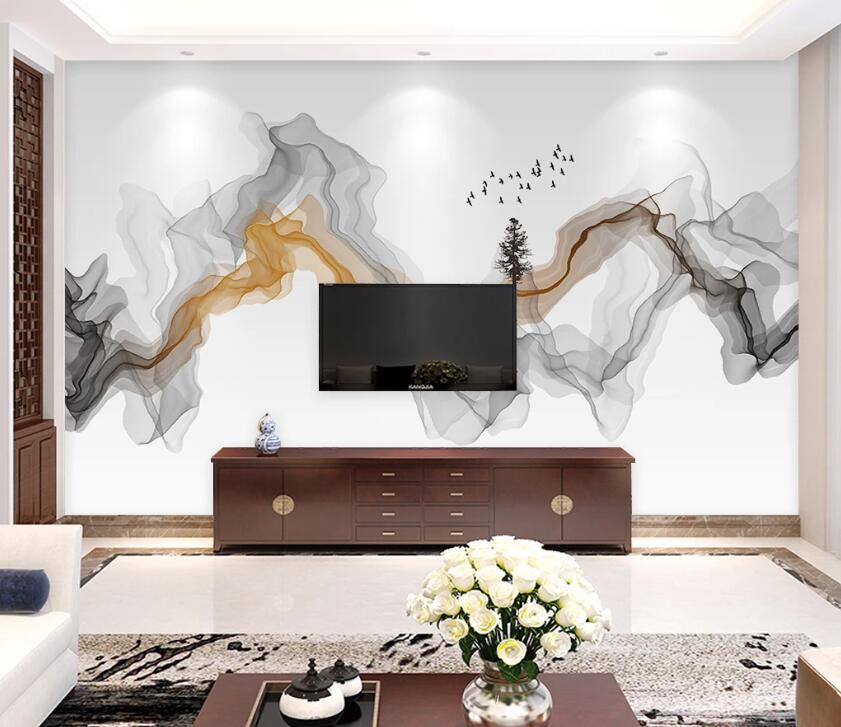 3D Ink Mess WC1853 Wall Murals