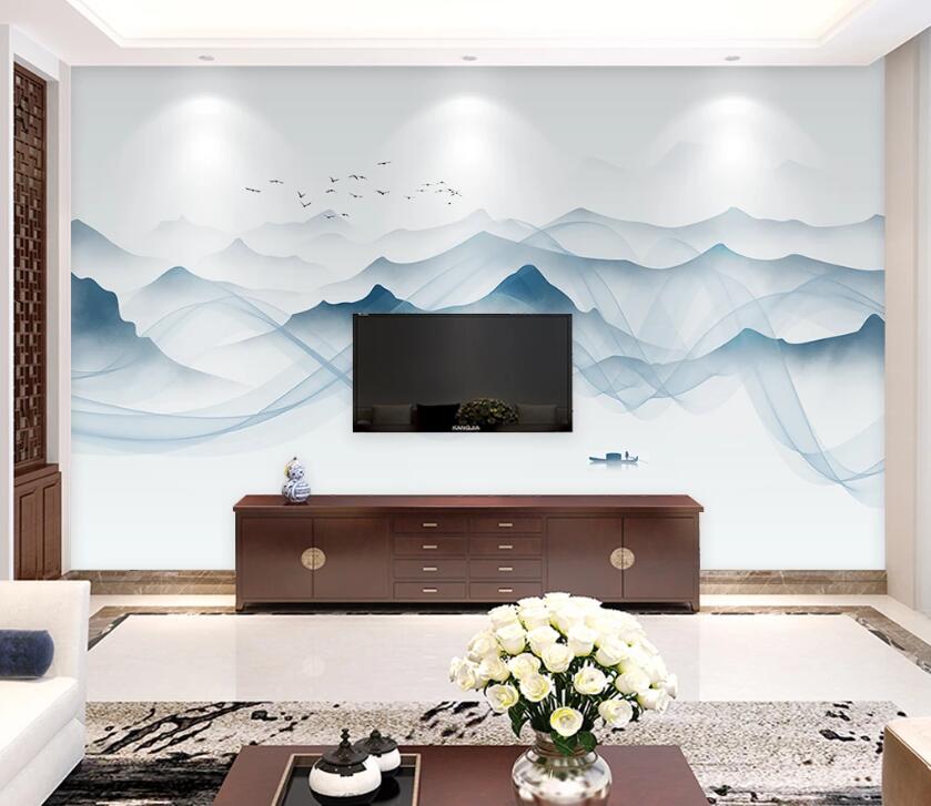 3D Hillside Foothills WC1832 Wall Murals