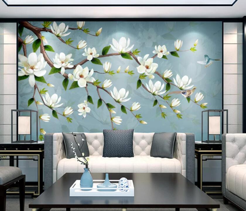 3D Tree Blossom WC1789 Wall Murals