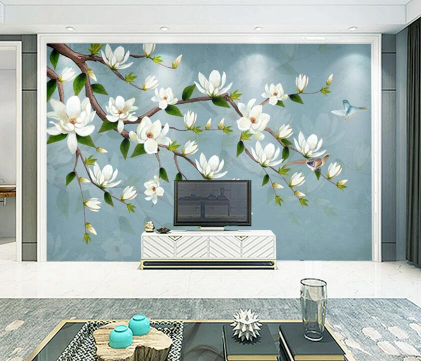 3D Tree Blossom WC1789 Wall Murals