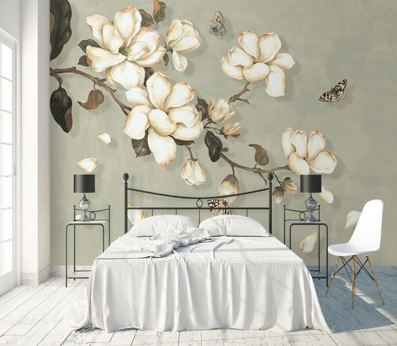 3D Petal Butterfly WC1761 Wall Murals