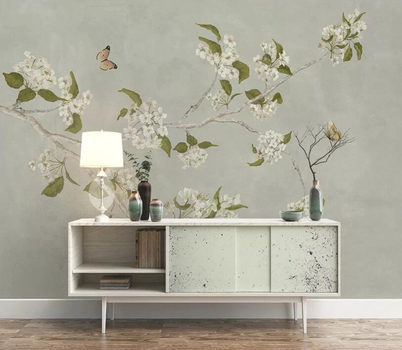 3D Tree Butterfly WC1760 Wall Murals