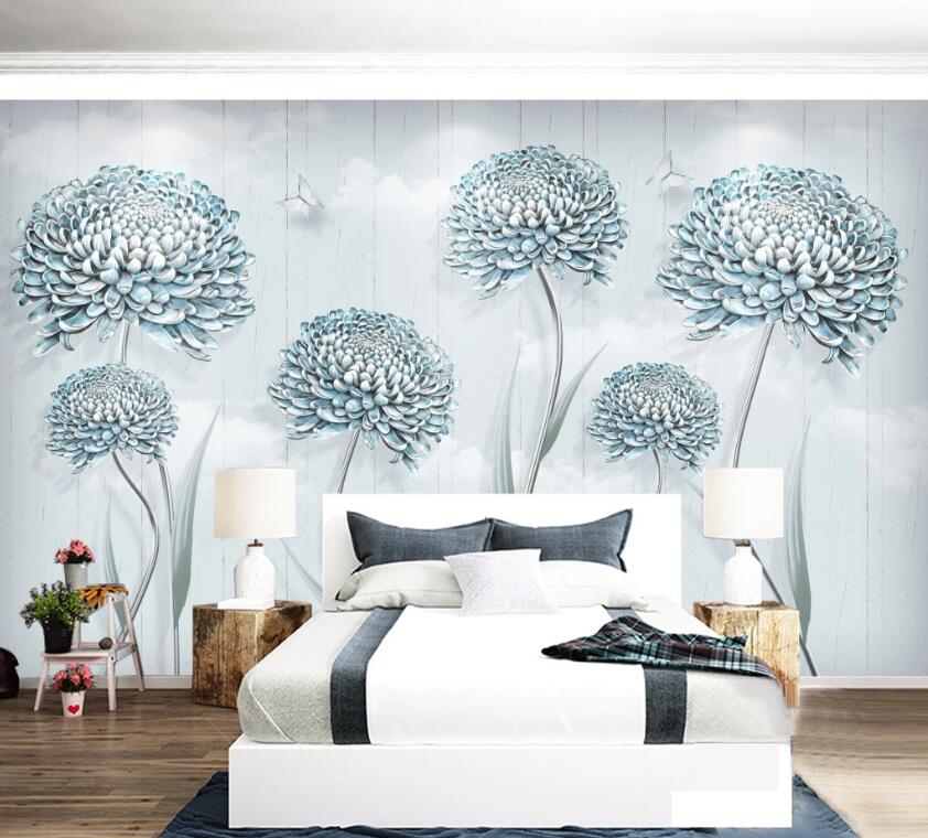 3D Dandelion Flower WC1651 Wall Murals