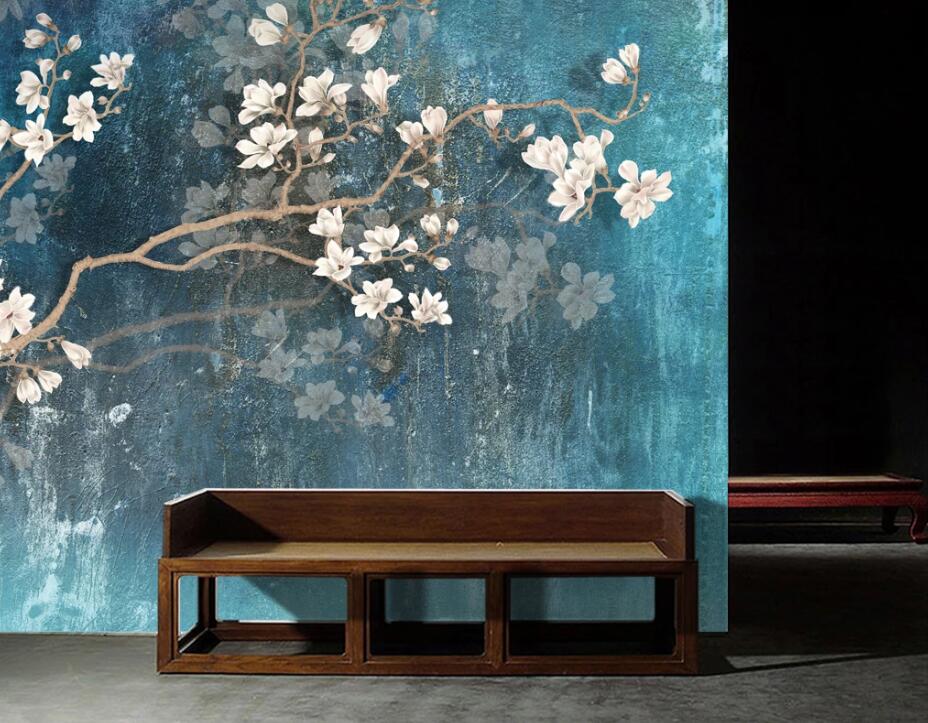 3D Plum Blossom WC1597 Wall Murals