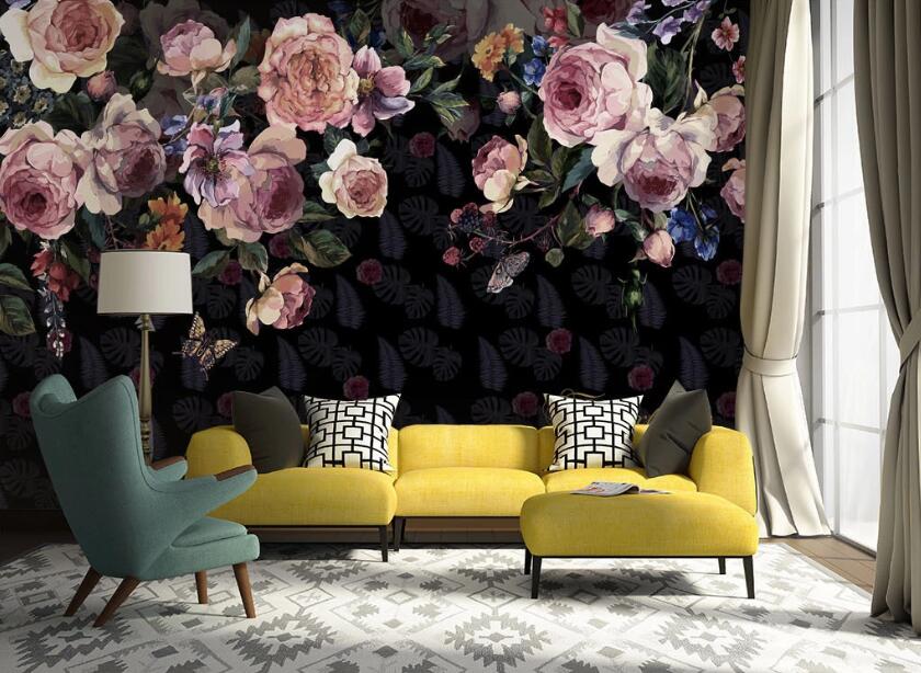 3D Fragrant Flower WC1529 Wall Murals