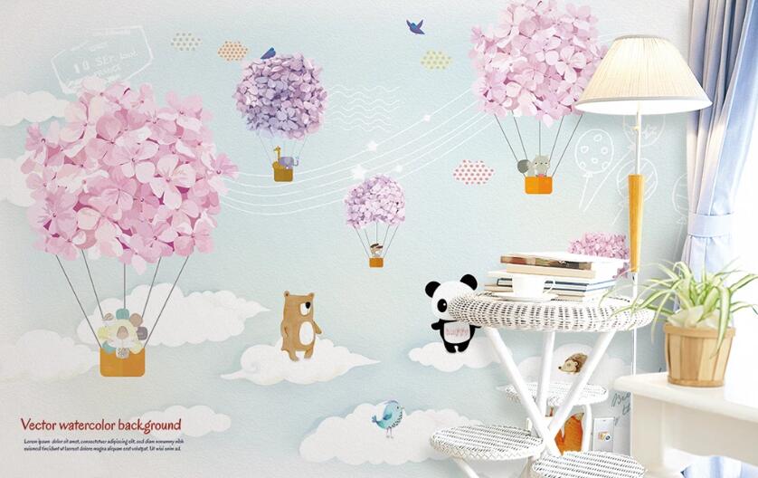 3D Panda Bear WC1522 Wall Murals