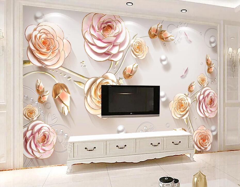 3D Butterfly Pearl WC1506 Wall Murals