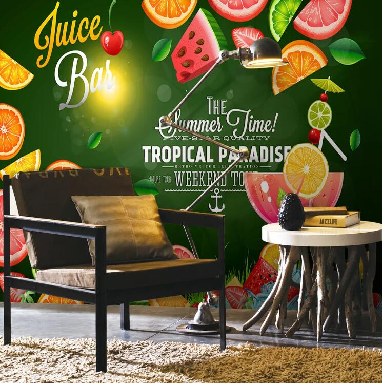 3D Delicious Fruit WC90 Food Wall Murals Wallpaper AJ Wallpaper 2 