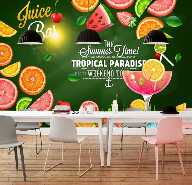 3D Delicious Fruit WC90 Food Wall Murals Wallpaper AJ Wallpaper 2 