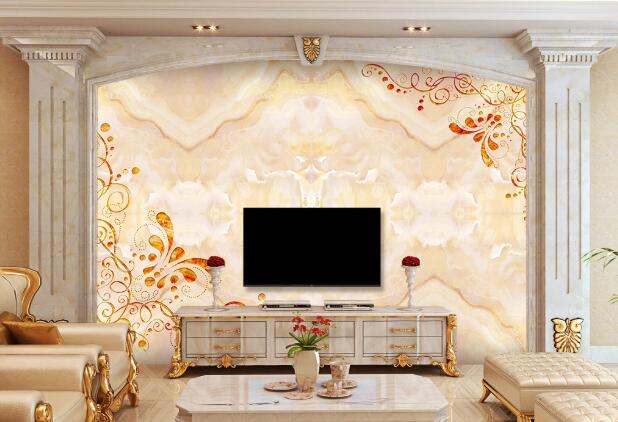 3D Marble Grain WC1325 Wall Murals