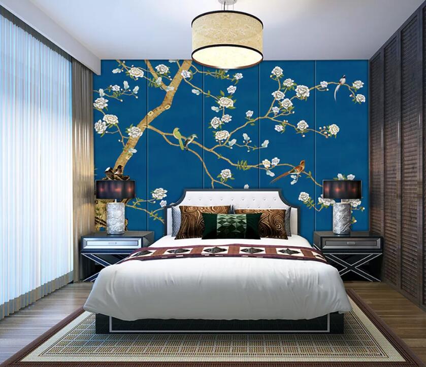 3D Lamei Bird WC1309 Wall Murals