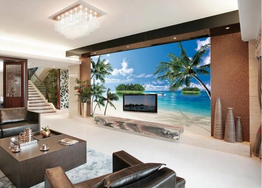 3D Beach Coco WC09 Wall Murals Wallpaper AJ Wallpaper 2 