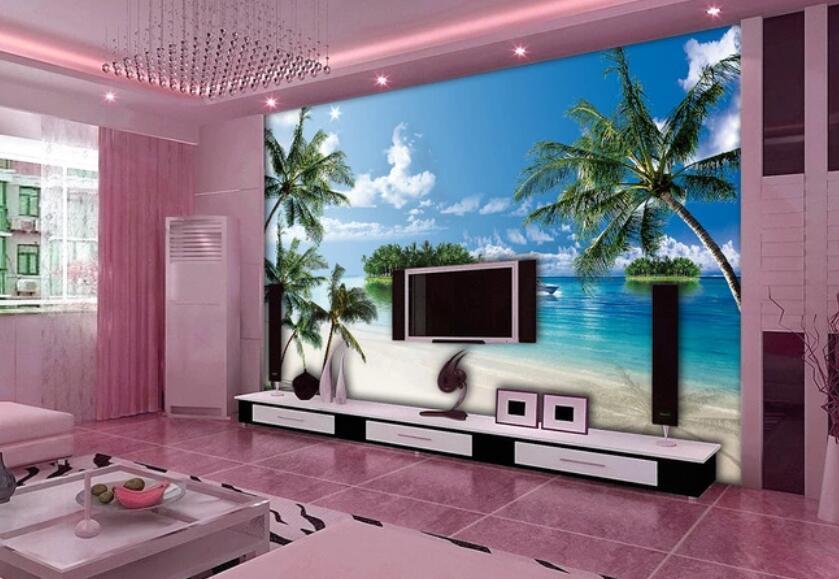 3D Beach Coco WC09 Wall Murals Wallpaper AJ Wallpaper 2 