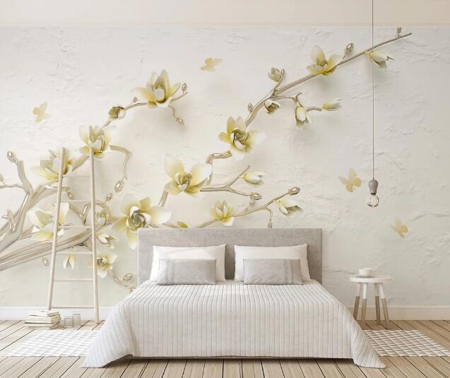 3D Lily Petals WC1624 Wall Murals