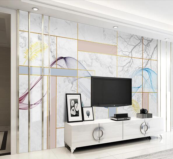 3D Yellow Tree WC2758 Wall Murals