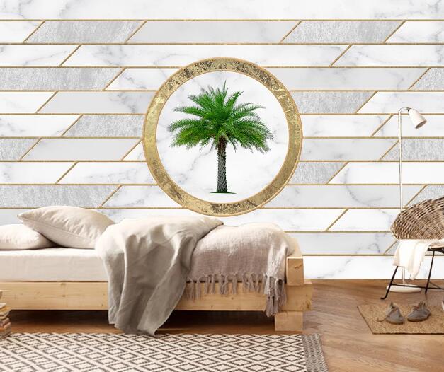 3D Coconut Tree WC1218 Wall Murals