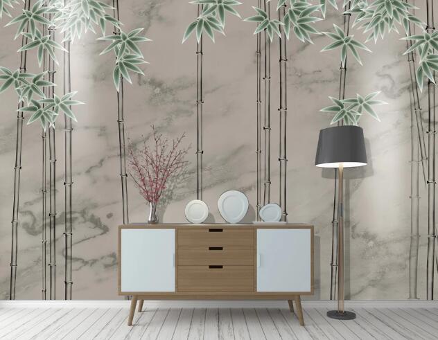 3D Bamboo Forest WC1903 Wall Murals