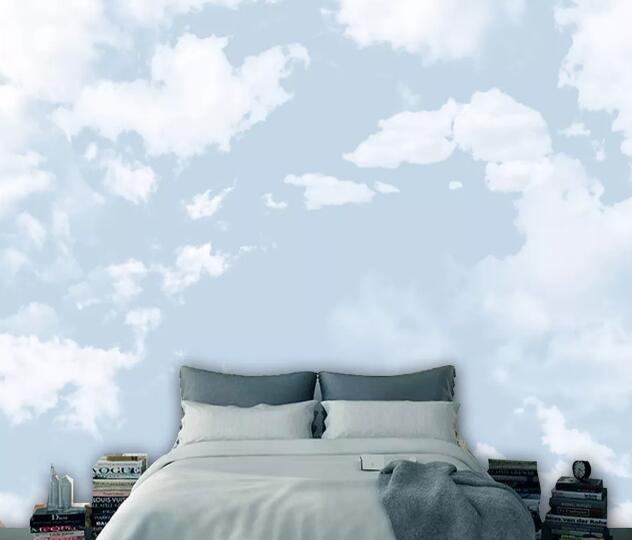 3D White Cloud WC1469 Wall Murals