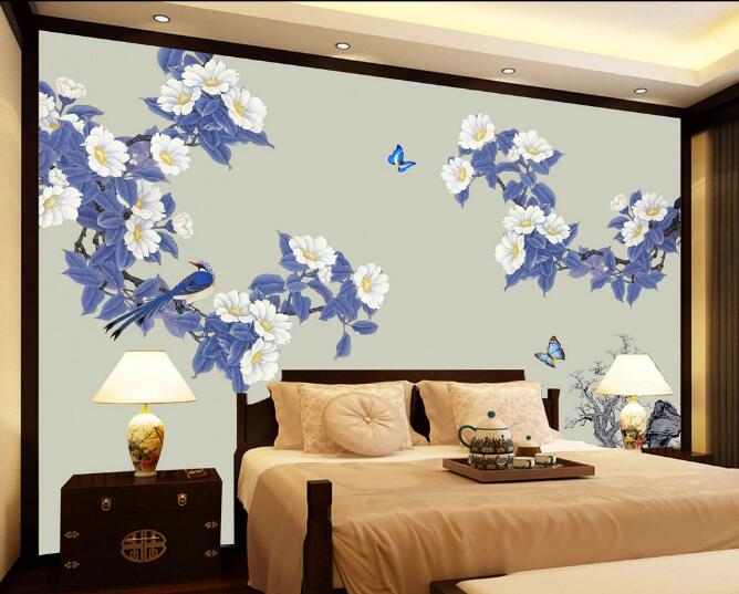 3D Flowers Open WC510 Wall Murals